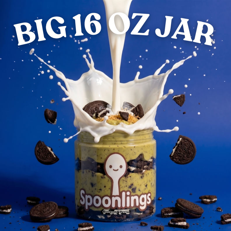 Spoonlings Cookies n' Cream Dessert Dip 16oz jar